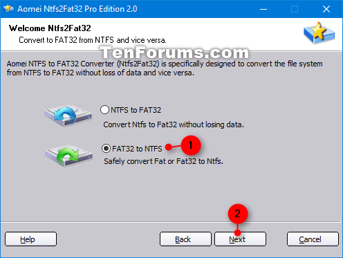 Convert FAT32 to NTFS without Data Loss in Windows-aomei_ntfs2fat32-1.png