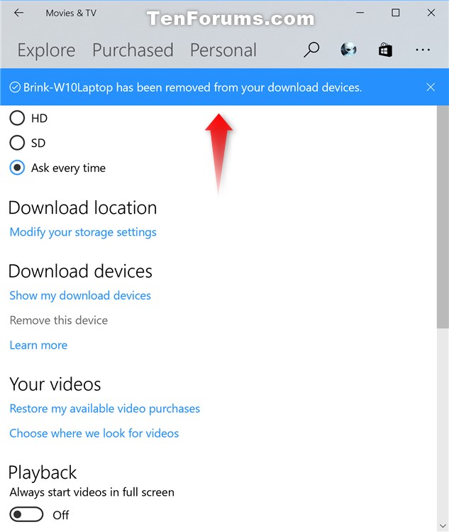 Remove Download Devices from Movies &amp; TV app in Windows 10-movies-tv_remove_this_device-4.jpg