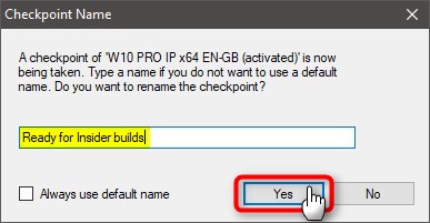 Use Hyper-V virtual machine to get Windows 10 Insider ISO-checkpoint-name.jpg