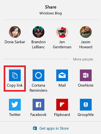 Share Files using an App in Windows 10-copy_link_in_share.png