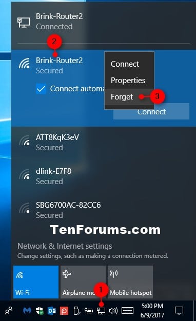 Delete Wireless Network Profile in Windows 10-forget_wi-fi_network_in_network_flyout.jpg