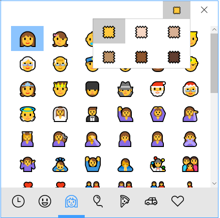 Entering Emoji on Hardware Keyboard with Emoji Panel in Windows 10-emoji_panel_people_category.png
