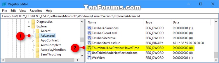 Change Taskbar Thumbnail Live Preview Hover Delay Time in Windows 10-thumbnaillivepreviewhovertime-1.jpg