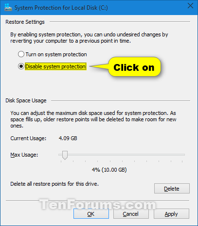 Turn On or Off System Protection for Drives in Windows 10-system_protection_off-1.png