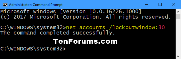 Change Reset Account Lockout Counter for Local Accounts in Windows 10-reset_account_lockout_counter_after-command.png