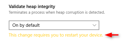 Change Windows Defender Exploit Protection Settings in Windows 10-restart.png