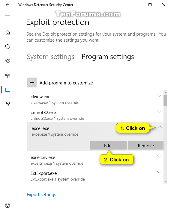 Change Windows Defender Exploit Protection Settings in Windows 10-exploit_protection_edit_program_settings-1.png