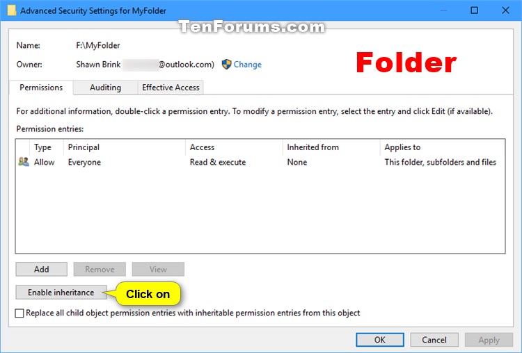 Enable or Disable Inherited Permissions for Objects in Windows-enable_inheritance_for_file-2a.jpg