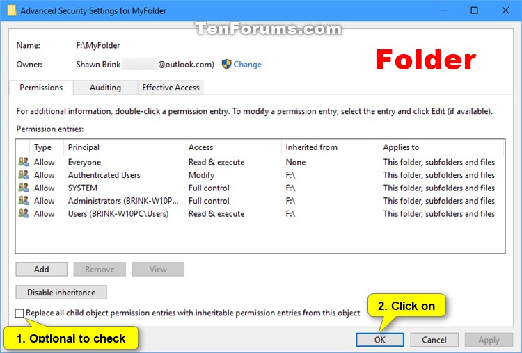 Enable or Disable Inherited Permissions for Objects in Windows-enable_inheritance_for_file-4a.jpg