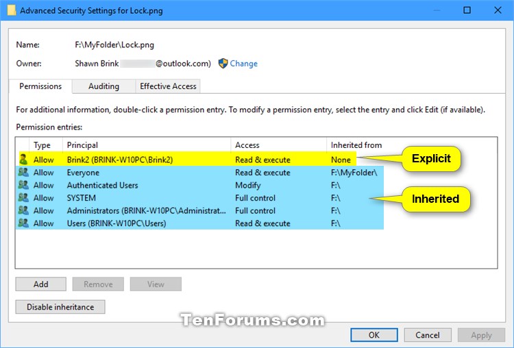 Enable or Disable Inherited Permissions for Objects in Windows-explicit_and_inherited_permissions.jpg