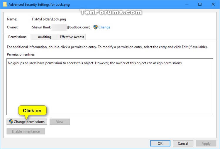 Enable or Disable Inherited Permissions for Objects in Windows-enable_inheritance_for_file-1b.jpg