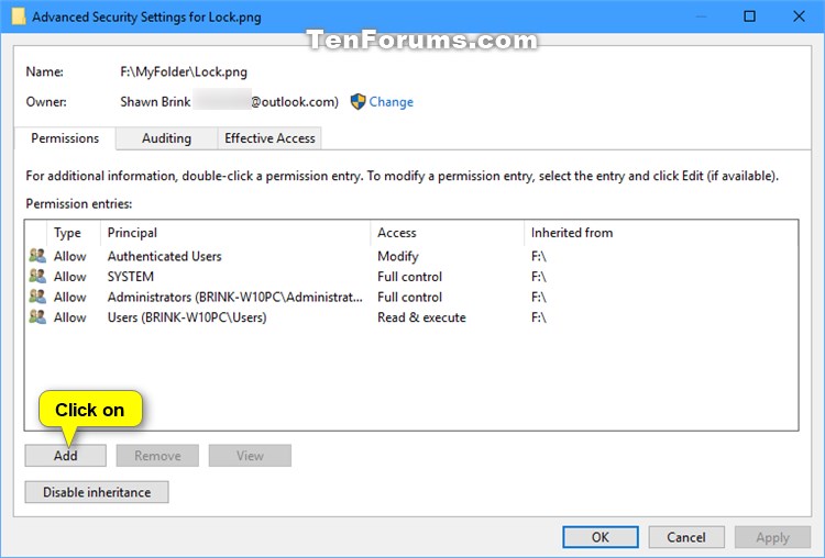 Change Permissions of Objects for Users and Groups in Windows 10-add_user_or_group_permissions_advanced-2.jpg