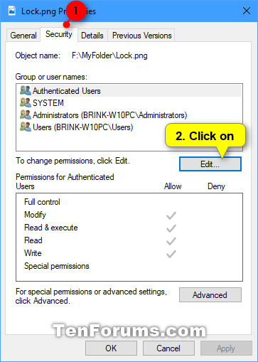 Change Permissions of Objects for Users and Groups in Windows 10-add_user_or_group_permissions-1.png