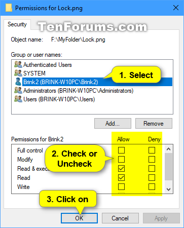Change Permissions of Objects for Users and Groups in Windows 10-add_user_or_group_permissions-6.png