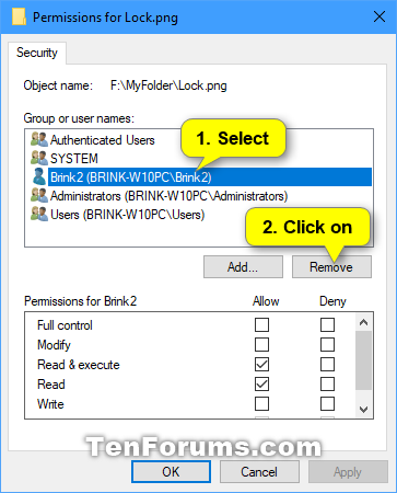 Change Permissions of Objects for Users and Groups in Windows 10-remove_user_or_group_permissions-2.png