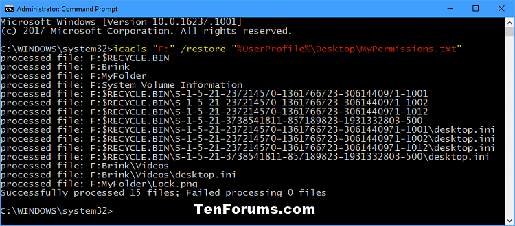 Backup and Restore Permissions of File, Folder, or Drive in Windows-restore_permissions_of_drive_command.png