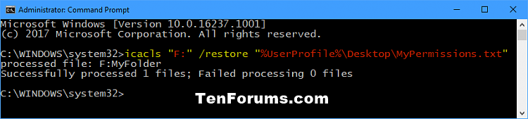 Backup and Restore Permissions of File, Folder, or Drive in Windows-restore_permissions_of_folder_command.png