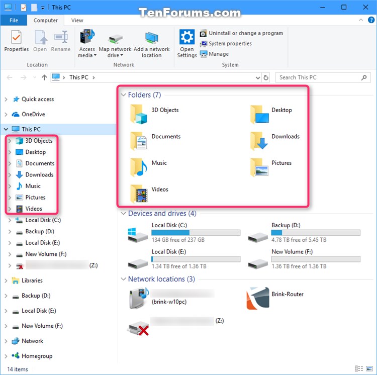 Add or Remove Folders from This PC in Windows 10-folders_in_this_pc.jpg