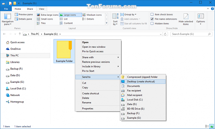 'Pin to taskbar' Folder and Drive in Windows 10-folder_send_to_desktop_shortcut.png