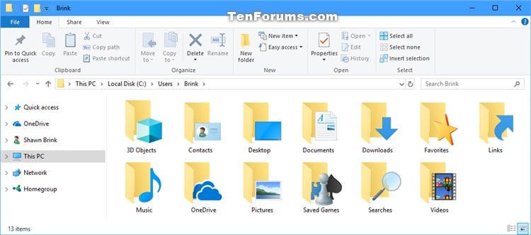 Restore Default Location of Personal Folders in Windows 10-user_personal_folders.jpg