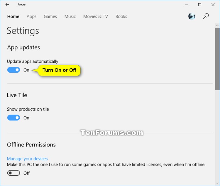 Turn On or Off Automatic Updates for Apps in Windows 10 Store-store_auto_update-2.jpg