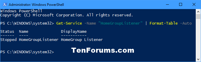 Start, Stop, and Disable Services in Windows 10-get_status_of_service_in_powershell.png