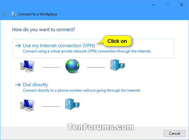 Set up and Add a VPN Connection in Windows 10 | Tutorials