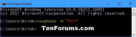 Disconnect VPN in Windows 10-disconnect_vpn_command-2.png