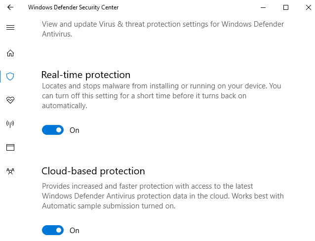 How to Turn On or Off Microsoft Defender Antivirus in Windows 10-securitycenter.png