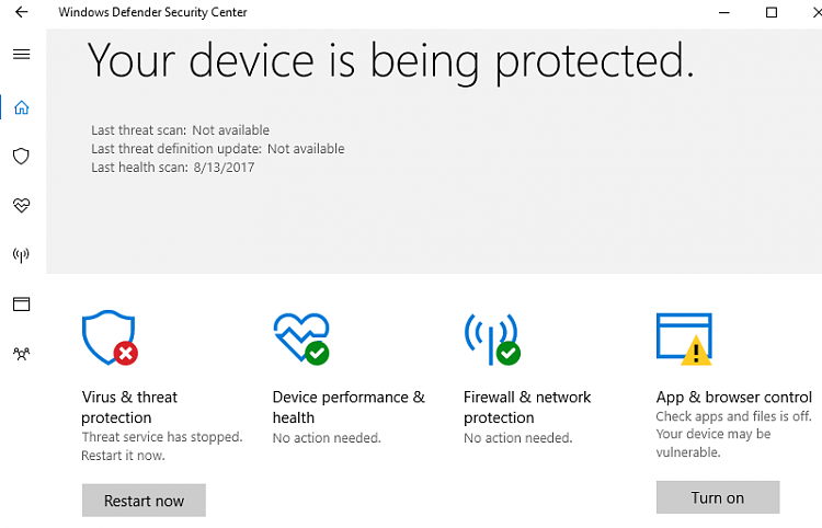 How to Turn On or Off Microsoft Defender Antivirus in Windows 10-securitycenter2.png