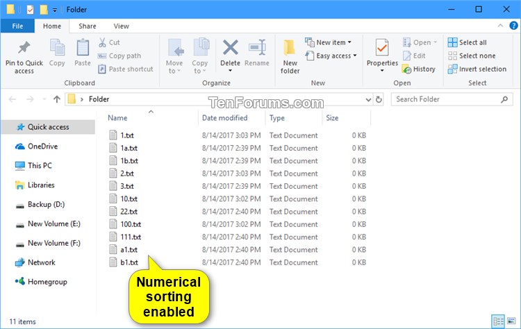 Enable or Disable Numerical Sorting in File Explorer in Windows 10-numerical_sorting_enabled.jpg