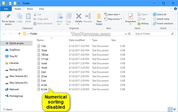Enable or Disable Numerical Sorting in File Explorer in Windows 10-numerical_sorting_disabled.jpg