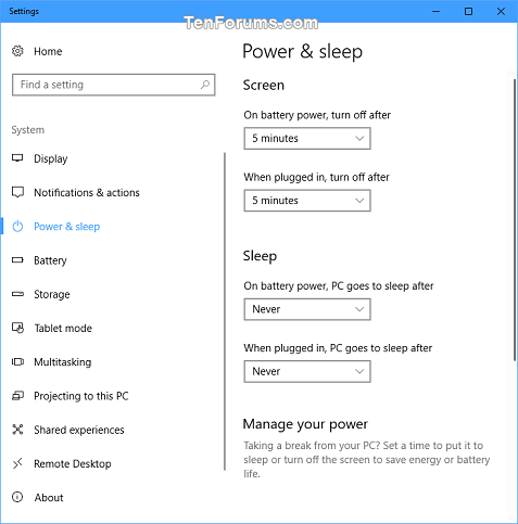 Add Power Options Context Menu in Windows 10-power_and_sleep_settings.png