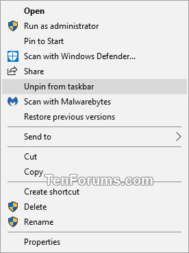 Add or Remove Pin to Taskbar Context Menu in Windows 10-unpin_from_taskbar_context_menu.png