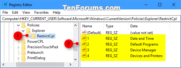 Show Only Specified Control Panel Items in Windows-show_only_specified_control_panel_items_regedit-3.png