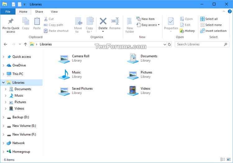 Add or Remove Videos Library in Windows 10-libraries.jpg