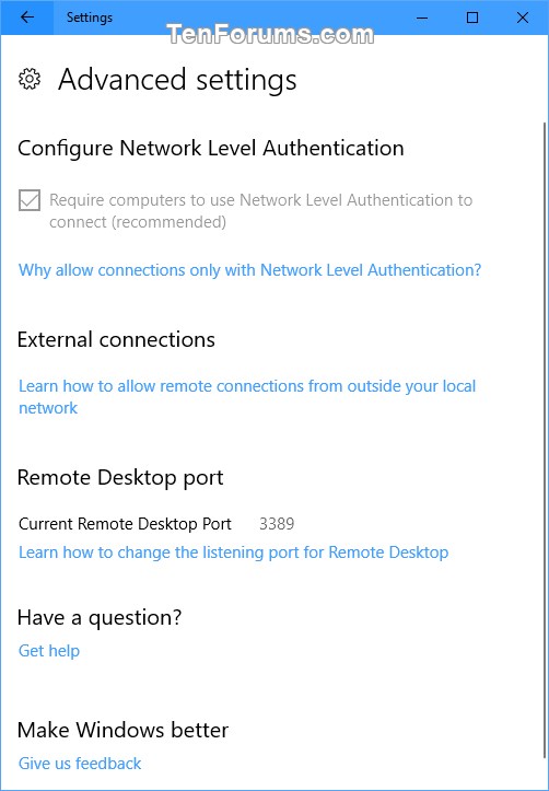 Enable or Disable Remote Desktop Connections to Windows 10 PC-enable_remote_desktop_in_settings-4.jpg
