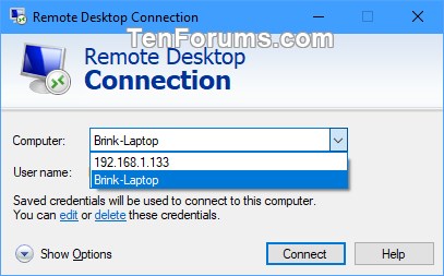 Remove Computer Entries from Remote Desktop Connection in Windows 10-rdc-2.jpg