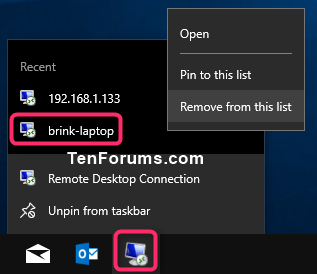 Remove Computer Entries from Remote Desktop Connection in Windows 10-remove_rdc.png