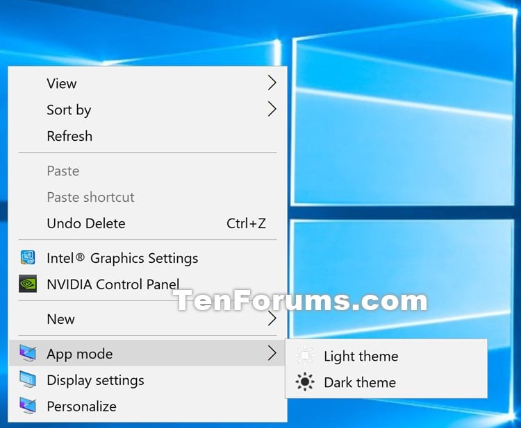 Add App Mode to Context Menu for Light or Dark Theme in Windows 10-app_mode_context_menu.jpg