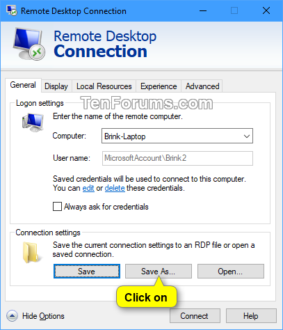 Save Remote Desktop Connection Settings to RDP File in Windows-save_rdc_settings-2.png