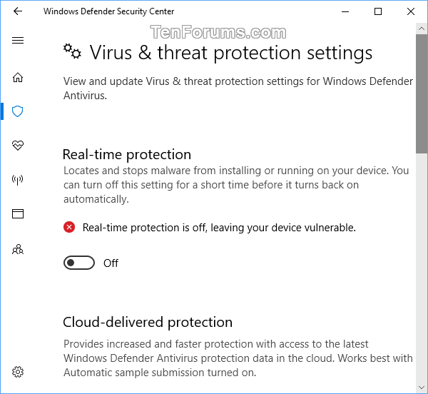 Turn On or Off Real-time Protection for Microsoft Defender Antivirus-windows_defender_real-time_protection-off.png