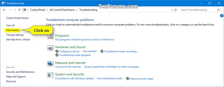 View Troubleshooting History and Details in Windows 10-view_troubleshooting_history-1.jpg