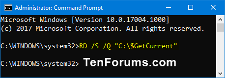 How to Delete $GetCurrent folder in Windows 10-delete_-getcurrent_folder-command.png
