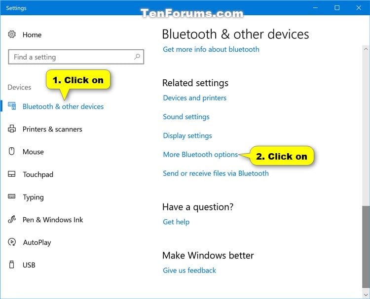 how to turn off bluetooth windows 10