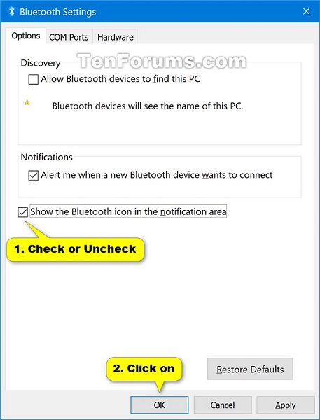 Turn On or Off Bluetooth Notification Area Icon in Windows 10-bluetooth_settings-2.jpg
