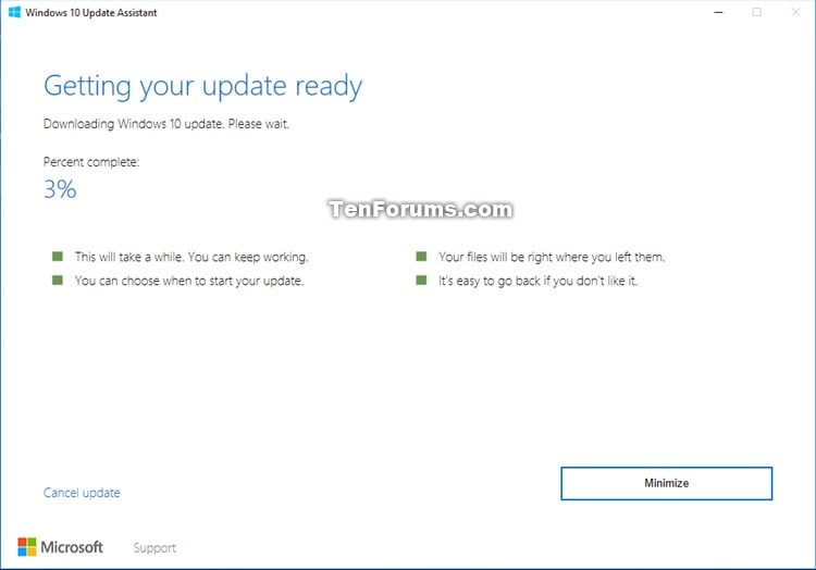 Update to Latest Version of Windows 10 using Update ...