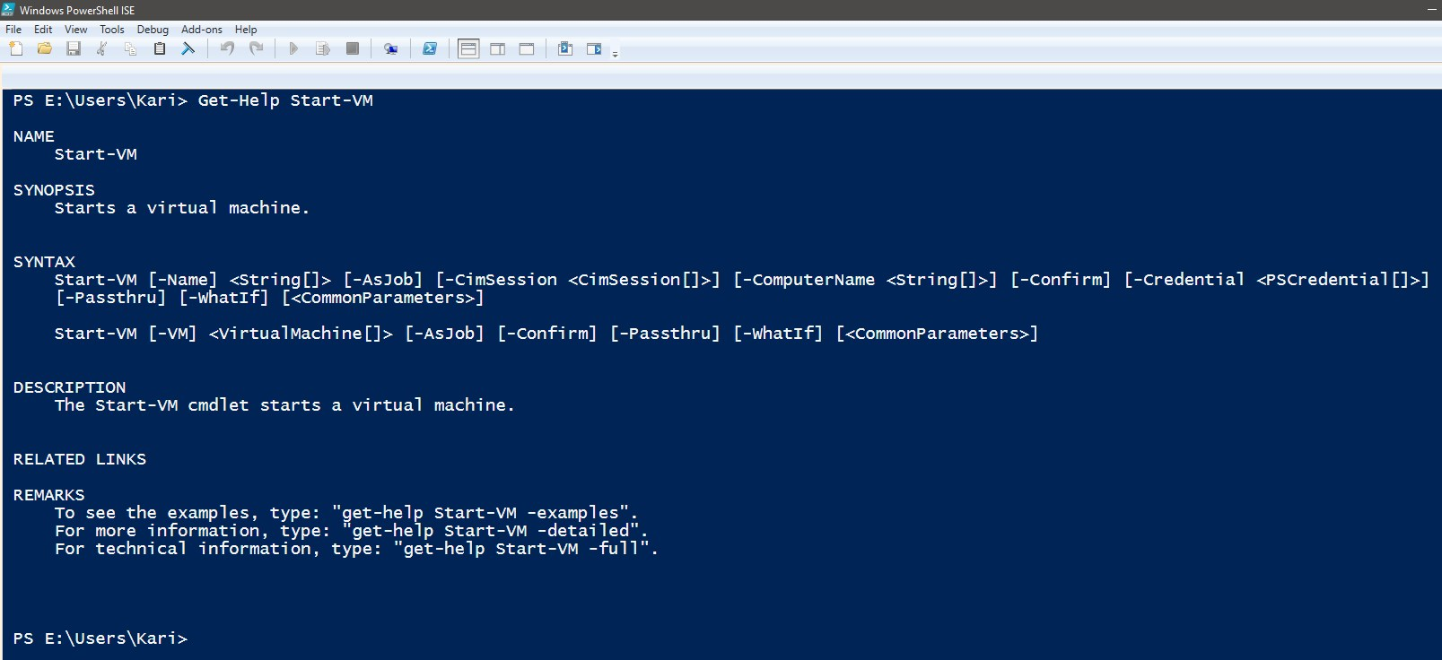 powershell script to set user rights assignment