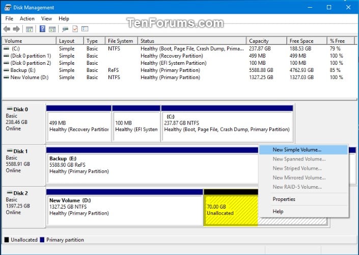 windows volume manager windows volume manager