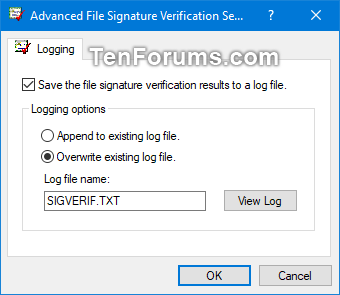 Verify if System Files and Drivers are Digitally Signed in Windows-sigverif-2.png